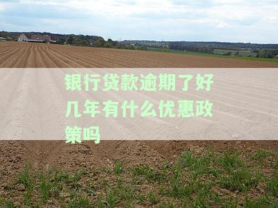 银行贷款逾期多年,目前无法偿还，应该如何处理？