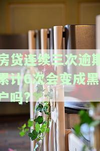 房贷累计3次逾期：可能被拍卖及影响，如何处理？