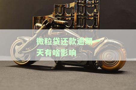 微粒贷逾期一天还款会被降额吗？影响及解决方法全解析