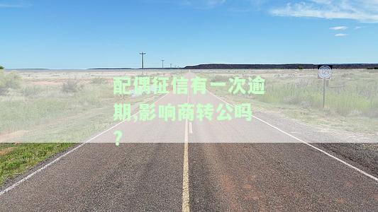 配偶征信有一次逾期,影响商转公吗?