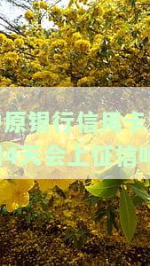 中原银行信用卡逾期4天会否上征信？知乎上有相关讨论及建议