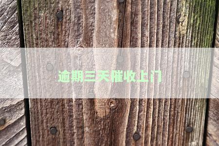 逾期两天上门催收：真实情况及应对策略