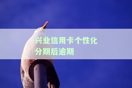 兴业信用卡个性化分期后逾期处理方法及办理流程全解析