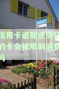 信用卡逾期还房贷的卡会被限制消费吗