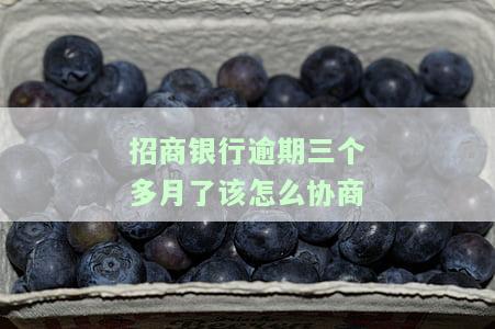 招商银行逾期三个月如何协商还本金及可能的法律后果