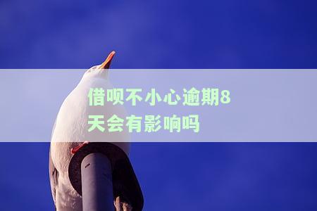 借呗逾期八天的影响：严重性及应对措