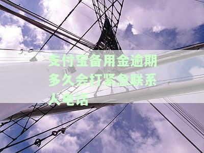 支付宝备用金逾期多久会接到催款电话？影响家人的风险是什么？