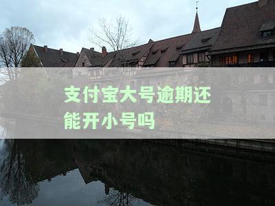 支付宝大号逾期，小号资金安全？会受影响吗？