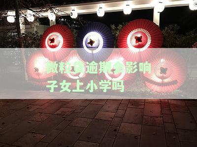 微粒贷逾期多久会上征信？逾期影响程度如何？