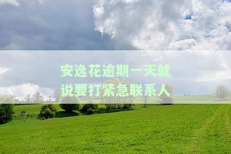 安逸花逾期2天说要打电话给家里人，真的会打吗？