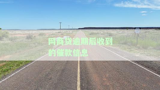 网商贷逾期通知内容详解：包括通知格式、具体内容及逾期界面展示