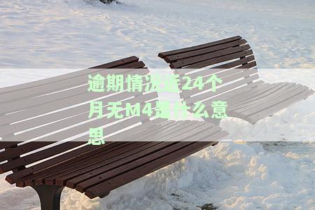 如何处理有4个月处于逾期状态，未超过90天的情况？