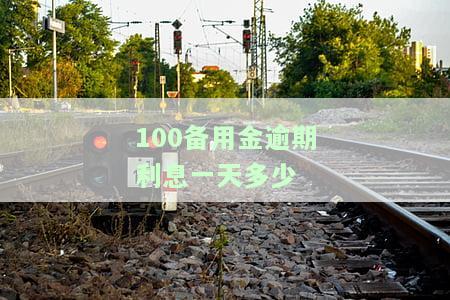 100元备用金逾期后利息一天多少？逾期后果及催收方式解析