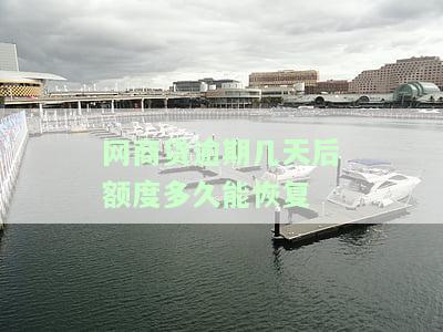 网商贷逾期几天后额度多久能恢复？影响及恢复时间解析