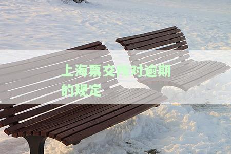 上海票交所对逾期的规定及交易规则是什么？