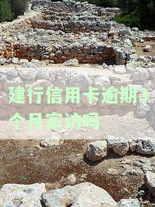 建设银行逾期三个月金额不多，说要上门，是真吗？会收到律师函、户地走访通知吗？能否在当地分行协商？每月还一点还会被起诉吗？