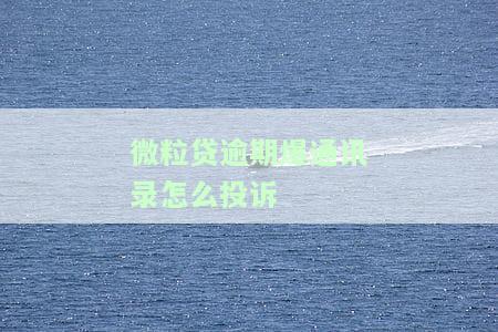 微粒贷催收威胁爆通讯录怎么办？遭遇暴力催收、骚扰他人的解决方法
