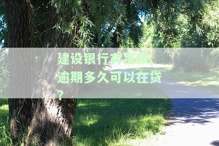 建行贷款逾期后，如何协商解决？宽限期有多久？规定是什么？还不起时应如何协商还款？