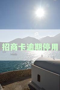 招商卡逾期停用-招商卡逾期停用怎么办
