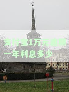 支付宝逾期一万元一年后需还多少？包括利息、本金及总金额