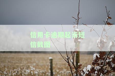 心信用卡欠款发短信说起诉了，会真的吗？银行发信息说要提起诉讼