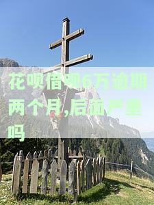 花呗借呗6万逾期两个月，严重吗？如何还款、还清？逾期三个月会被告吗？