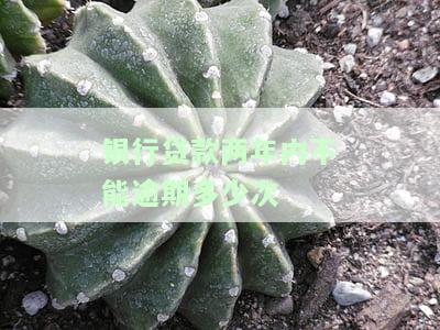 银行贷款两年到期后能否继续使用？期或续贷安全吗？
