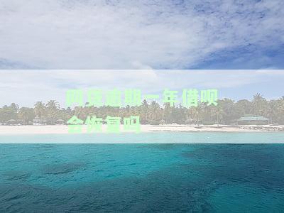 网贷逾期一年，借呗会恢复吗？知乎用户分享经验与解决方案