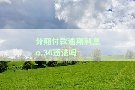 分期付款逾期利息怎么计算，详解分期付款逾期利息的计算方法