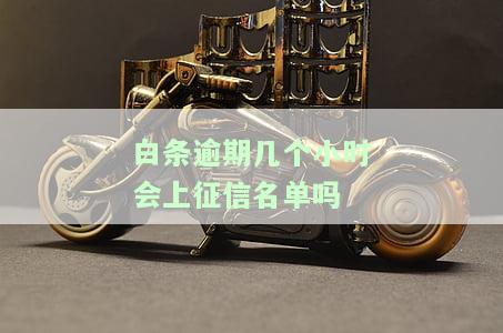 白条逾期几个小时多久能取现，关于白条逾期几个小时能否取现的问题