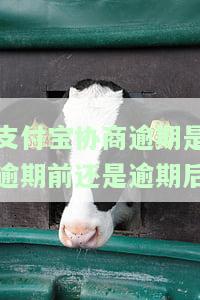 支付宝协商逾期是逾期前还是逾期后-支付宝协商逾期是逾期前还是逾期后
