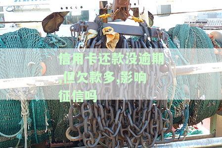 信用卡还款没逾期，但欠款多，会影响征信吗？该怎样处理？
