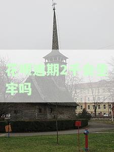 花呗欠款2000元逾期多久会面临起诉风险？