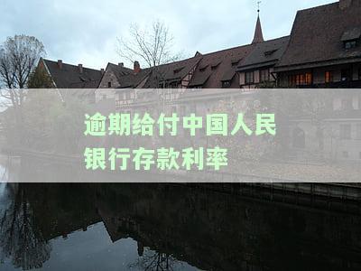 人民银行逾期贷款利率，深入了解：人民银行逾期贷款利率的计算与影响