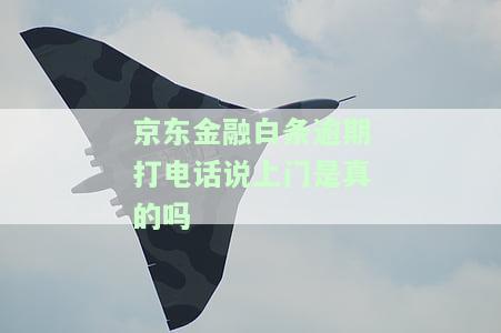 京东金融白条逾期打电话说上门是真的吗