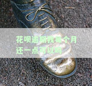 花呗逾期我每个月还一点可以吗-支付宝花呗逾期了,每个月只还100可以吗