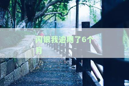 2020年闪银逾期半个多月了，逾期警报：2020年闪银用户逾期半个多月！