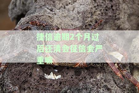 捷信逾期2个月后第三个月还款，如何处理剩余逾期款？