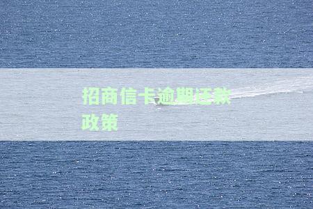 2021年招商信用卡逾期新政策出台：详细解读与影响
