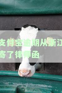 支付宝逾期律师函寄家里了，多久会起诉？