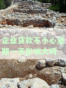 企业贷款逾期一天影响大？解决方案全解析