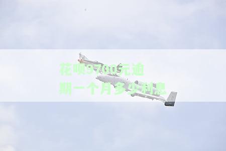 七千花呗逾期利息多少？答案在此！