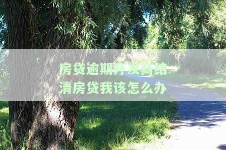 房贷逾期开发商解除合同贷款如何处理？