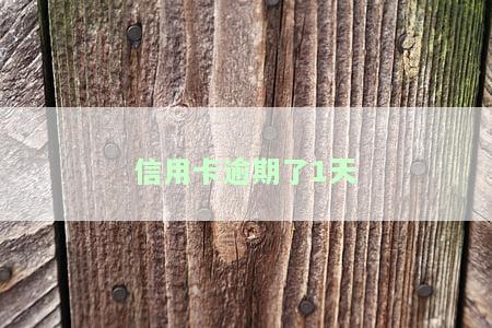 信用卡逾期1天如何与银行协商解决？