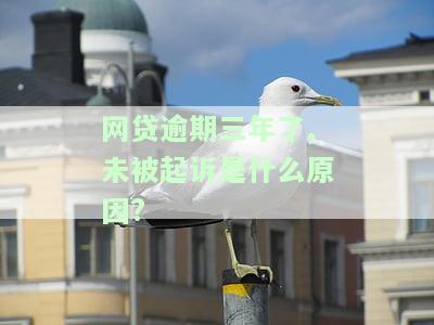 网贷逾期三年了,未被起诉是什么原因?-网贷逾期三年了,未被起诉是什么原因呢