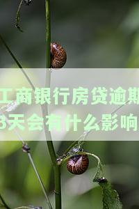 工商银行房贷逾期三天忘还会影响信用吗？