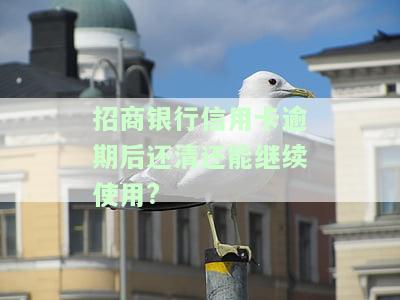 招商银行逾期还款后，额度还能恢复使用吗？