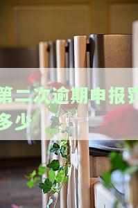 第二次逾期申报罚多少-第二次逾期申报罚多少钱啊