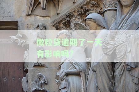 微粒贷逾期一天的影响及解决办法