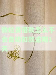 微粒贷怎么不会自动还款，如何解决微粒贷未自动还款的问题？